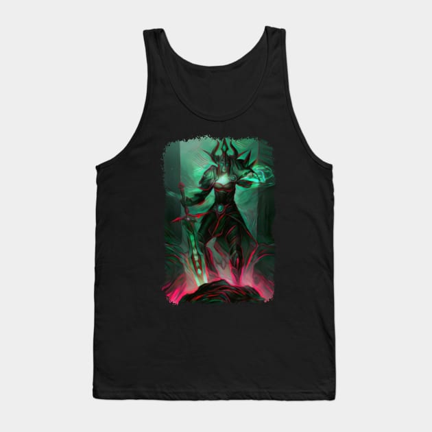 The Death Knight Tank Top by LairofGods